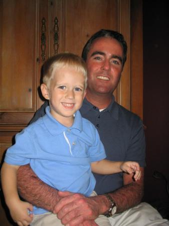 Shawn Connell and son, Kyle