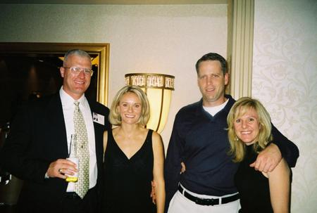 Robert Hutson and wife, Pam, Kirsten (Bowles) Kidd and husband Patrick