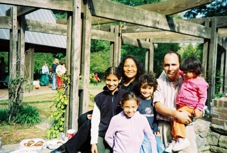 Xavier DesRosiers and family
