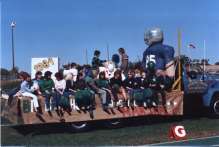 Homecoming float
