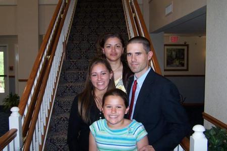 Mark Roe and family